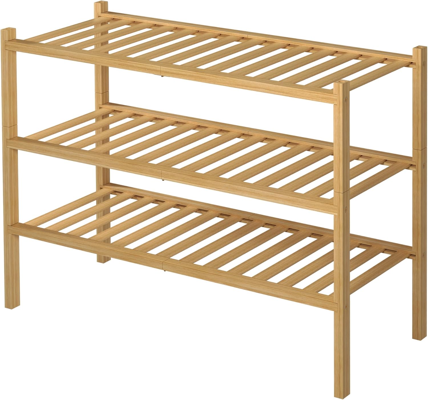 Bamboo Shoe Rack